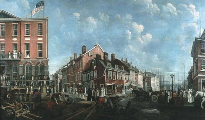 The Tontine Coffee House First Coffee Shop in America